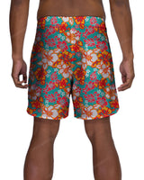 17" Fixed Waist Dolphin Hem Boardshorts