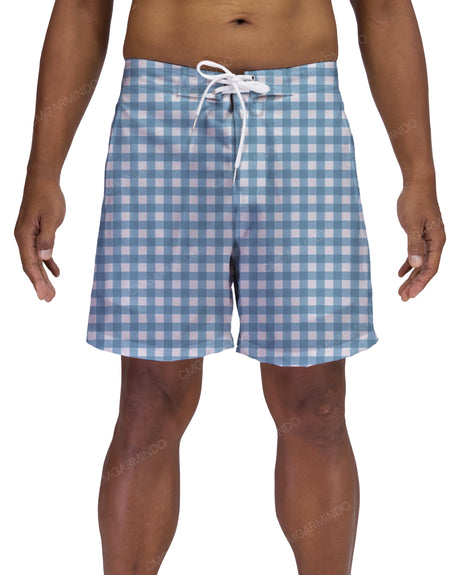 17" Fixed Waist Side Panel Boardshorts
