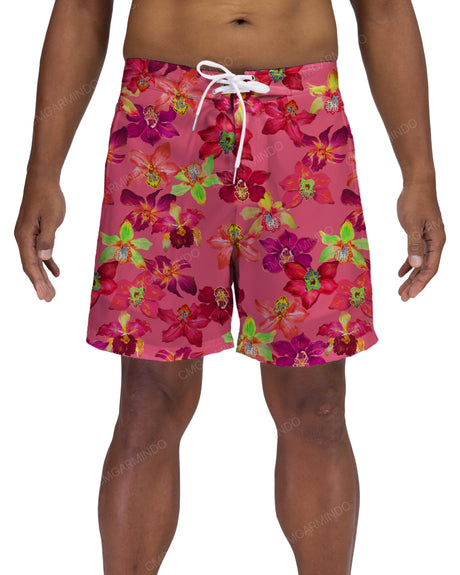 17" Fixed Waist Side Panel Boardshorts