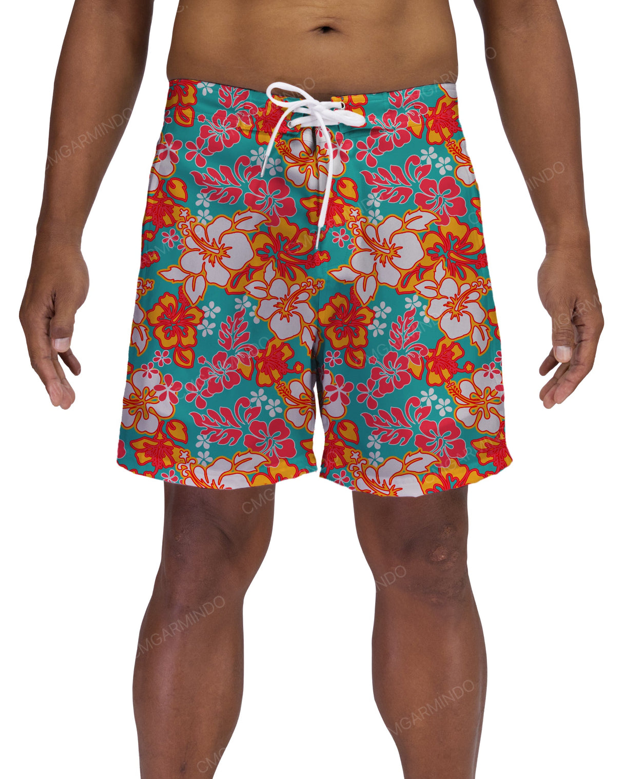 17" Fixed Waist Side Panel Boardshorts