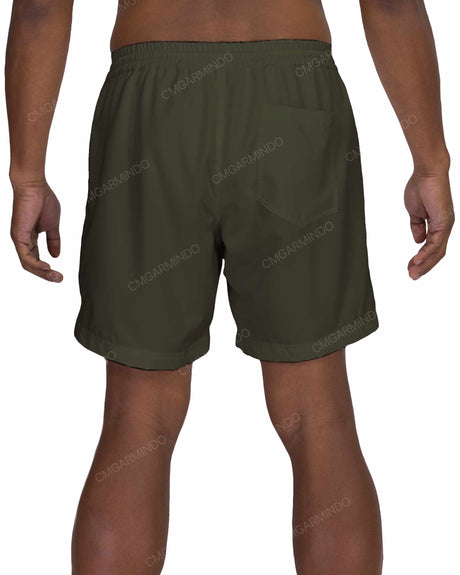 17" Elastic Waist Swimshorts