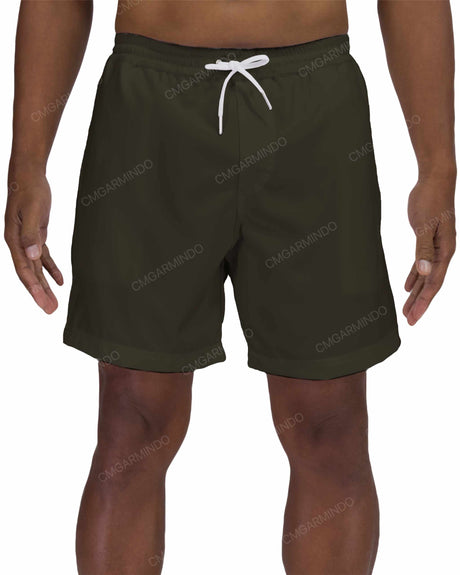 17" Elastic Waist Swimshorts