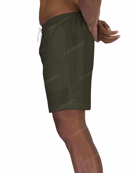 17" Elastic Waist Swimshorts