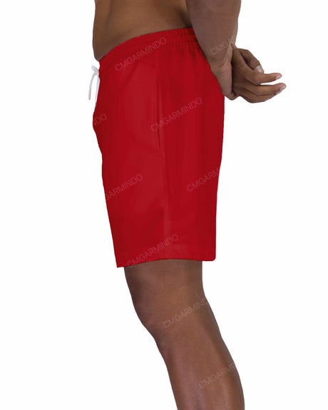 17" Elastic Waist Swimshorts