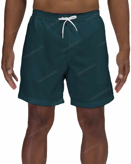 17" Elastic Waist Swimshorts