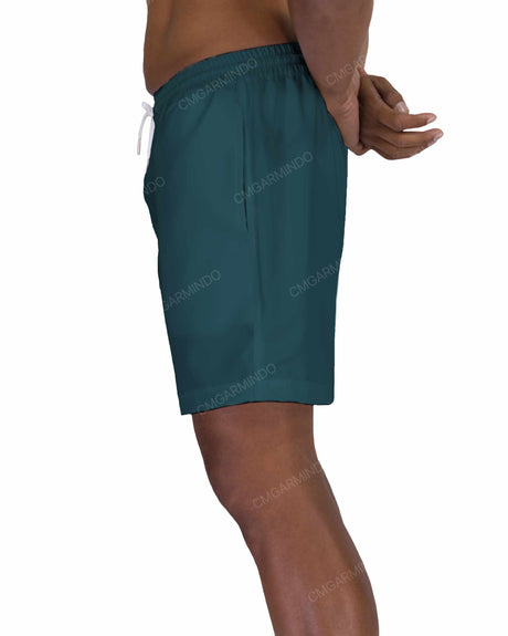 17" Elastic Waist Swimshorts