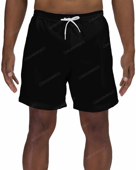 17" Elastic Waist Swimshorts