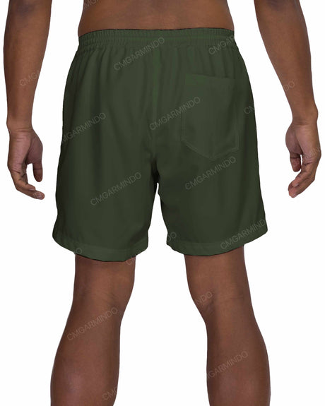 17" Elastic Waist Swimshorts