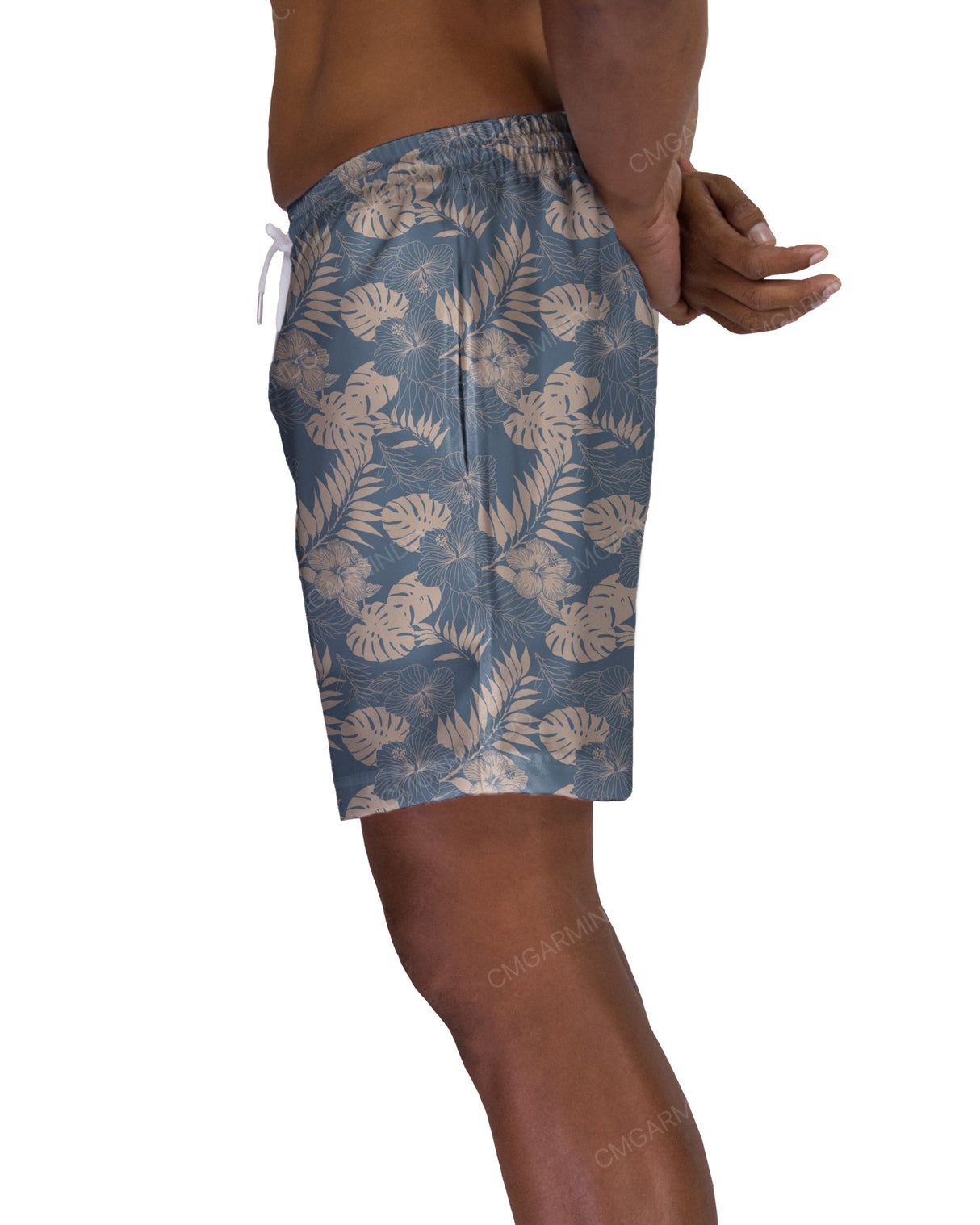 17" Elastic Waist Swimshorts
