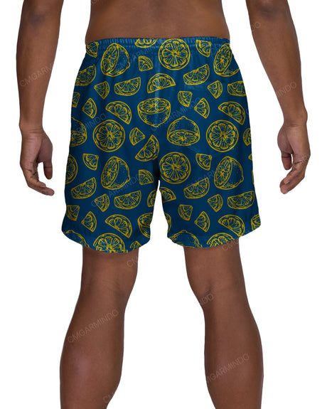 17" Elastic Waist Swimshorts