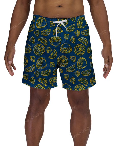 17" Elastic Waist Swimshorts