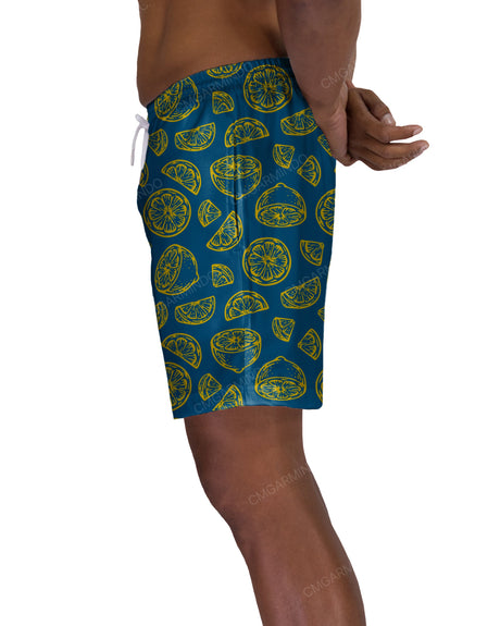 17" Elastic Waist Swimshorts