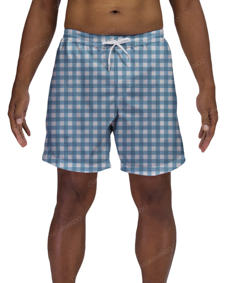 17" Elastic Waist Swimshorts