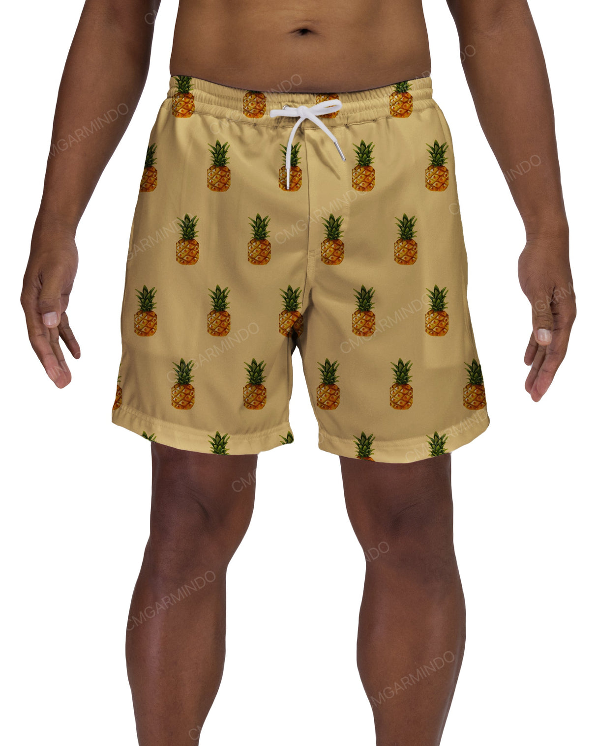 17" Elastic Waist Swimshorts