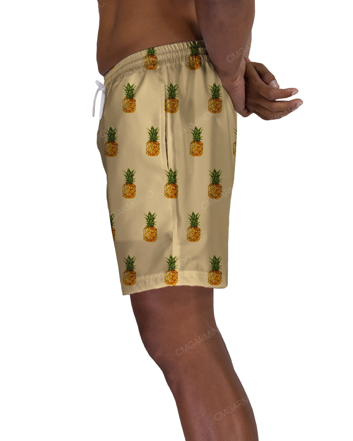17" Elastic Waist Swimshorts