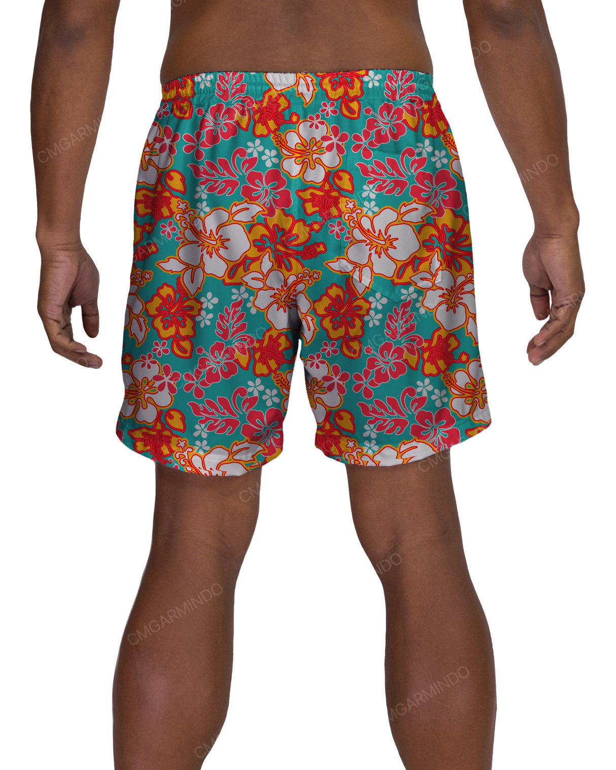 17" Elastic Waist Swimshorts