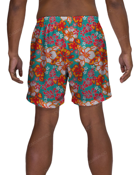 17" Elastic Waist Swimshorts