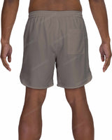 17" Elastic Waist Dolphin Hem Swimshorts