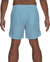 17" Elastic Waist Dolphin Hem Swimshorts