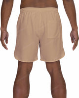 17" Elastic Waist Dolphin Hem Swimshorts