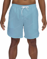 17" Elastic Waist Dolphin Hem Swimshorts