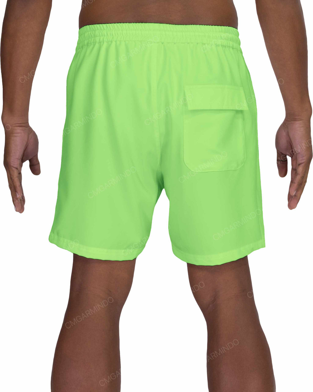 17" Elastic Waist Side Panel Swimshorts
