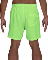 17" Elastic Waist Side Panel Swimshorts