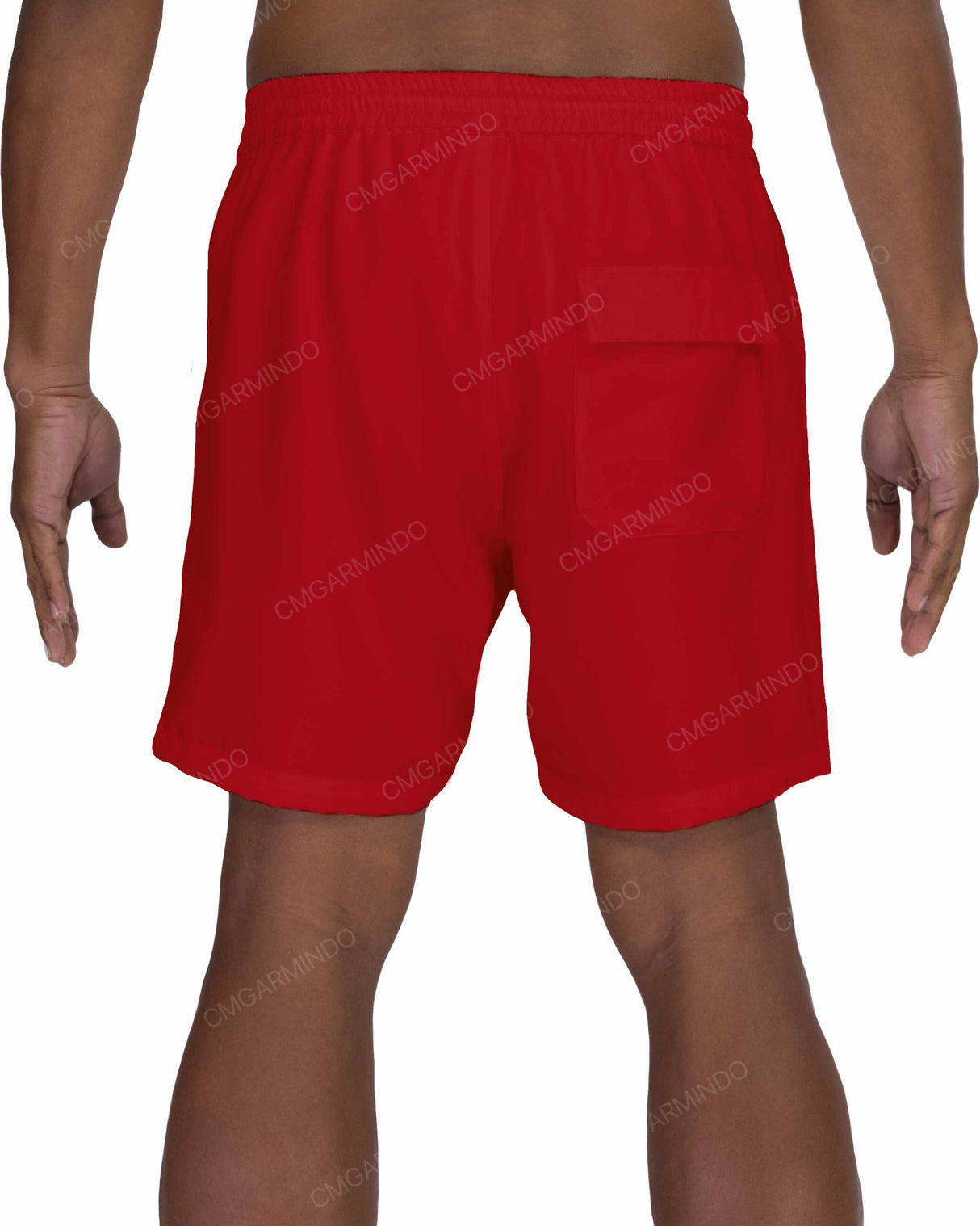 17" Elastic Waist Side Panel Swimshorts