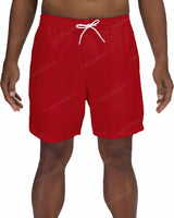 17" Elastic Waist Side Panel Swimshorts