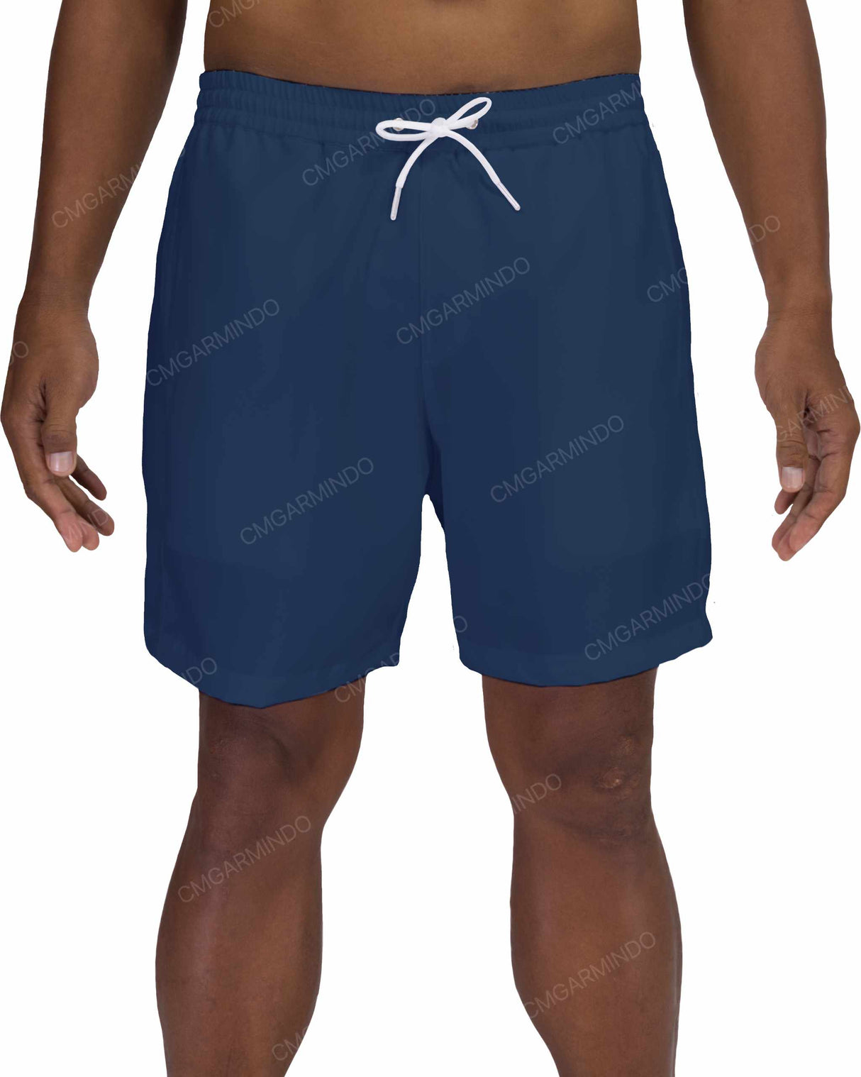 17" Elastic Waist Side Panel Swimshorts