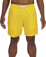 17" Elastic Waist Side Panel Swimshorts
