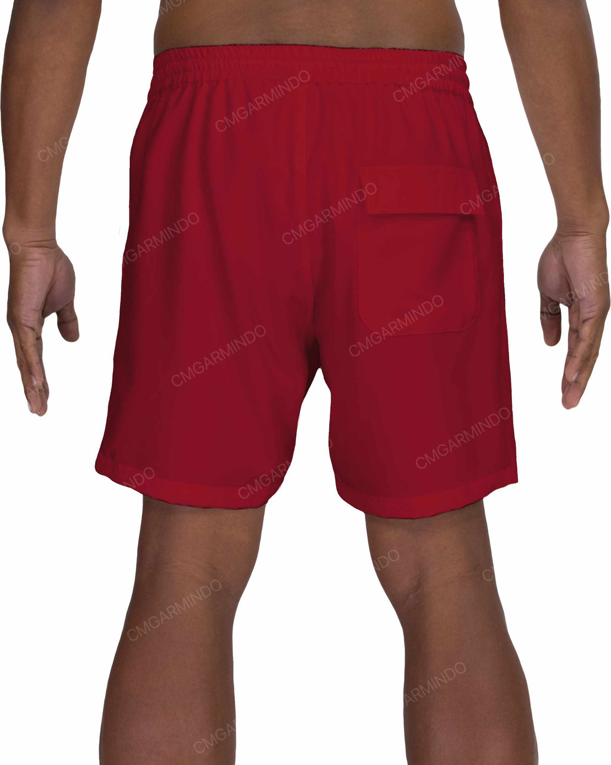 17" Elastic Waist Side Panel Swimshorts