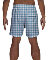 17" Elastic Waist Side Panel Swimshorts