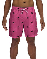 17" Elastic Waist Side Panel Swimshorts
