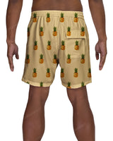 17" Elastic Waist Side Panel Swimshorts
