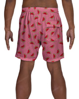 17" Elastic Waist Side Panel Swimshorts