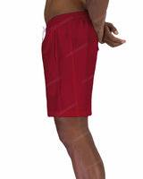 17" Elastic Waist Side Panel Swimshorts