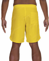 19" Fixed Waist Dolphin Hem Boardshorts