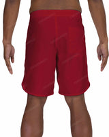 19" Fixed Waist Dolphin Hem Boardshorts