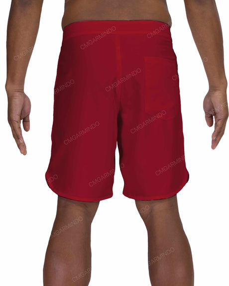19" Fixed Waist Dolphin Hem Boardshorts
