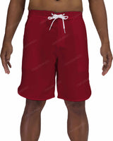 19" Fixed Waist Dolphin Hem Boardshorts