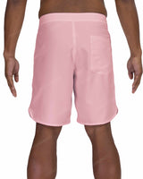 19" Fixed Waist Dolphin Hem Boardshorts