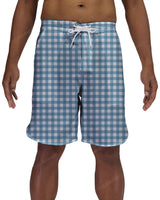 19" Fixed Waist Dolphin Hem Boardshorts