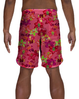 19" Fixed Waist Dolphin Hem Boardshorts