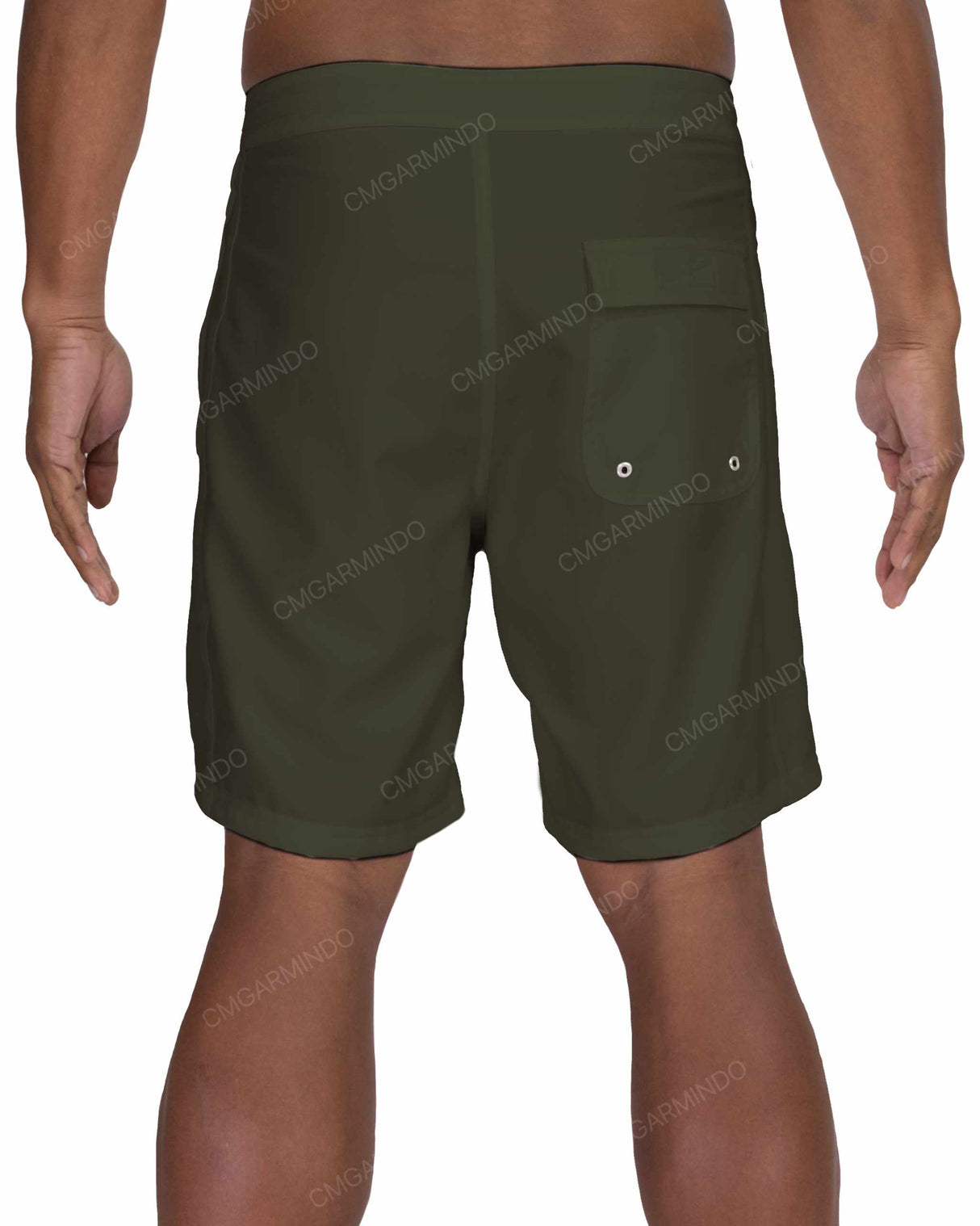 19" Fixed Waist Side Panel Boardshorts