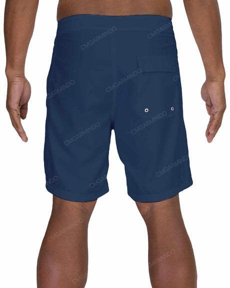 19" Fixed Waist Side Panel Boardshorts