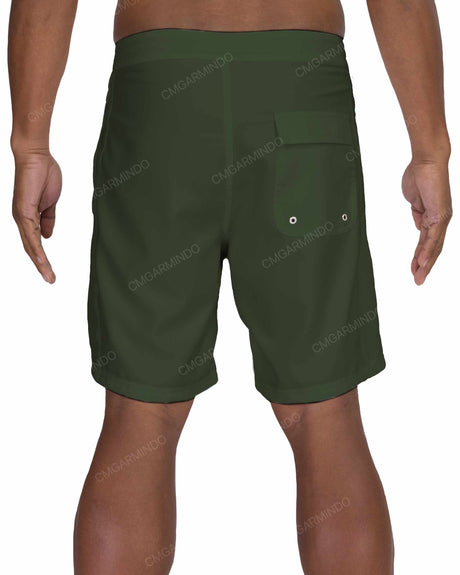 19" Fixed Waist Side Panel Boardshorts