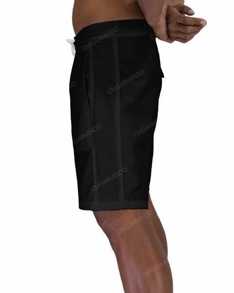 19" Fixed Waist Side Panel Boardshorts