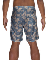19" Fixed Waist Side Panel Boardshorts