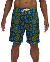 19" Fixed Waist Side Panel Boardshorts